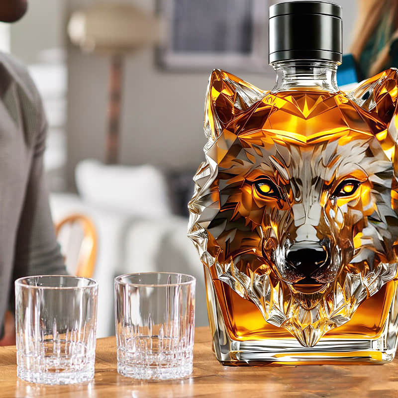 Customer photo of Gallant Wolf decanter