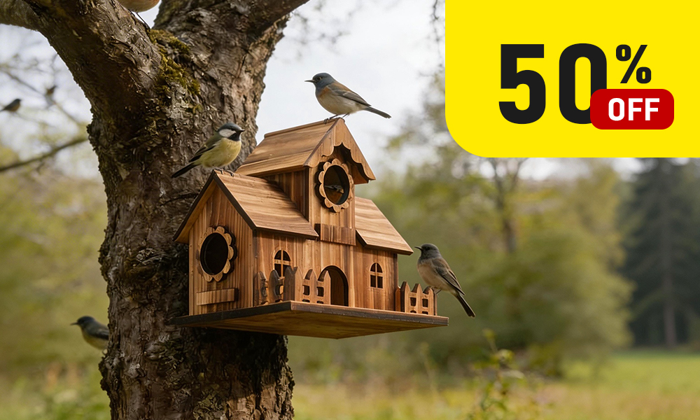 This Charming Cottage Bird House Is Transforming Backyards Into ...