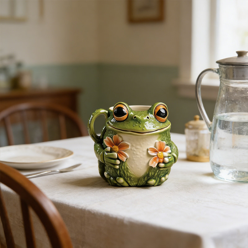 Imagine Adding This Quirky Frog to Your Daily Drink Ritual—It’s Simply ...